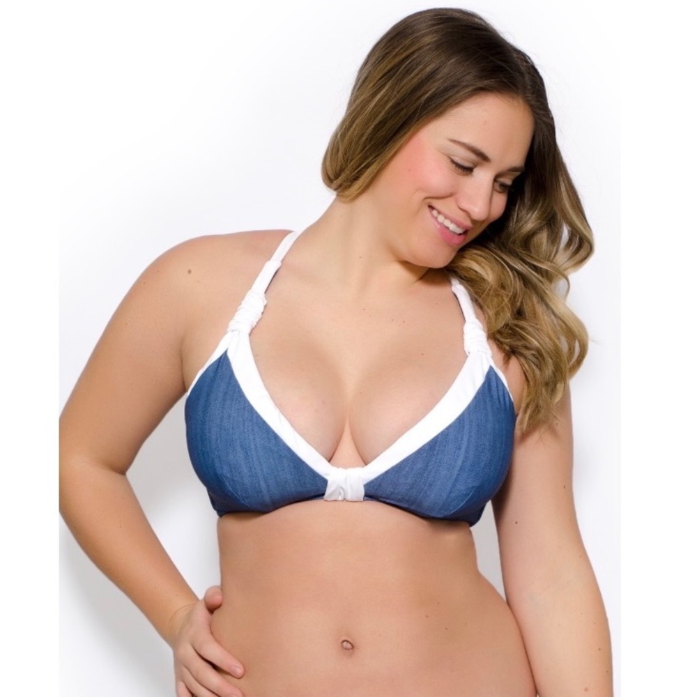NWT US-10 2-pc Set Denim Bikini (DD) - Picture 5 of 16
